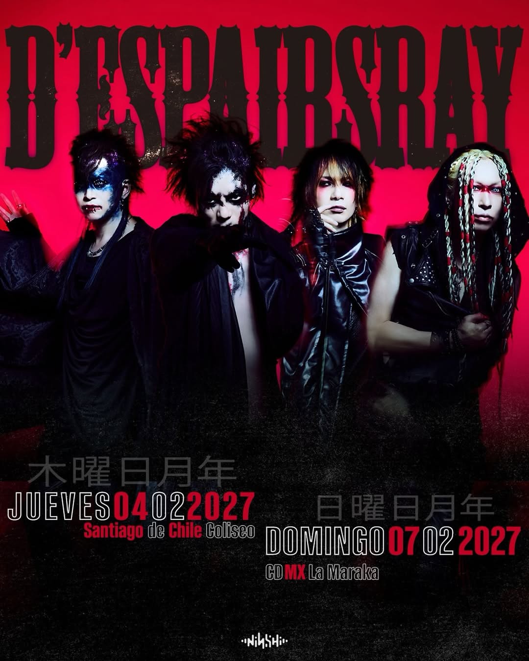 Fechas D’ESPAIRSRAY