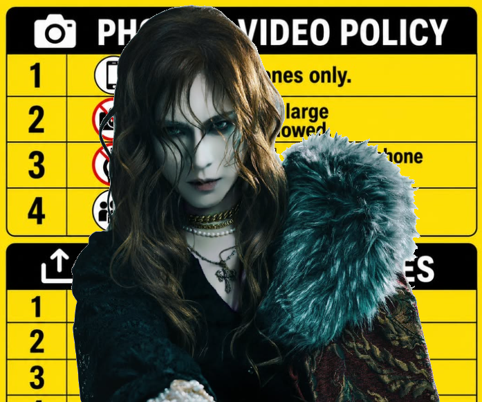 KAMIJO establece una nueva política para fotos y videos en sus conciertos